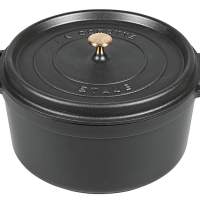 STAUB casserole casserole Cocotte Ø30cm, 8.35l black