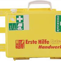 First aid kit Extra+Handwerk SÖHNGEN DIN13157 plus adults 310x210x130mm