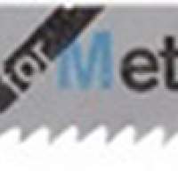 Jigsaw blade L.67mm HSS tooth 1.1mm for sheet metal b.3mm BOSCH for curve cut, 5pcs.