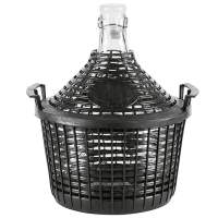 Carboy with basket 10ltr.