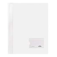 DURABLE loose-leaf binder DURALUX 268002 DIN A4 hard film white