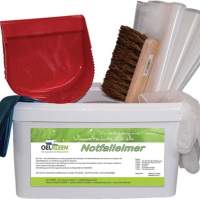 OEL-KLEEN emergency bucket Contents 7 parts, holds up to max. 3 l / bucket