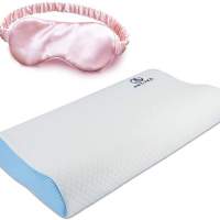Height-Adjustable Memory Foam Pillow